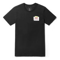 Vans Ap Diy Drop بأكمام قصيرة ورقبة دائرية ونمط زوجين أسود VN0A3ZN5BLK