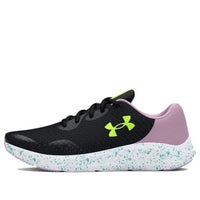 (GS) Under Armour Charged Pursuit 3 'Black Purple Ace' 3025011-002