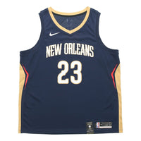 قميص Nike Anthony Davis Icon Edition Swingman SW "Dark Blue Gold" 864493-419