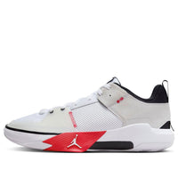 حذاء Air Jordan Westbrook One Take 5 PF باللون الأبيض والأحمر الجامعي FD2336-106