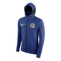 جاكيت Nike Therma Flex Showtime NBA Los Angeles Clippers Player Edition باللون الأزرق 899847-495