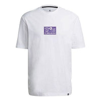 adidas Psychic Coach M Funny Printing Sports Stylish Short Sleeve White GN8183