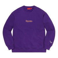 بلوزة Supreme Gonz Logo Crewneck "Purple Pink" SUP-SS21-604