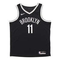قميص/سترة كرة السلة الرياضية من Nike NBA SW Fan Edition لموسم 20-21 من Brooklyn Nets Kyrie Irving 11 أسود CW3658-015