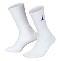 جوارب رياضية بشعار Air Jordan بألوان متباينة، زوج واحد، أبيض، CT0527-102