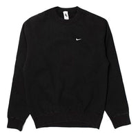 بلوفر Nike Lab Nrg Fleece Crew ذو الرقبة المستديرة باللون الأسود DA2252-010