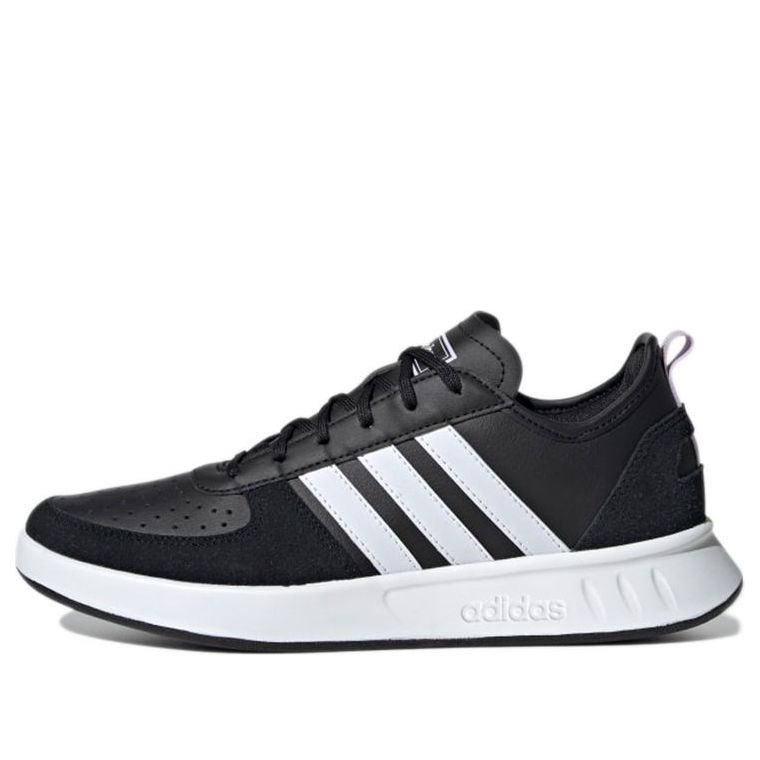 (WMNS) حذاء جري adidas Court80s أسود/أبيض FW9178