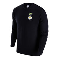 Nike HBR Statement Sweater 'Black White' HJ0836-010