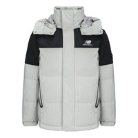 New Balance Winter Classic Down Jacket 'White Black' AMJ14323-ARF