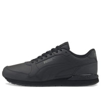 حذاء PUMA ST Runner V3 الجلدي "Triple Black" 384855-11