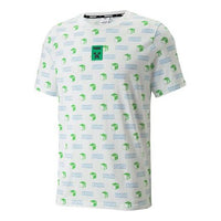 PUMA X Minecraft AOP Tee 'White' 534375-02