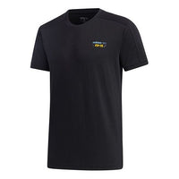 adidas neo M Gk Tee3 طباعة بأكمام قصيرة أسود GK1481