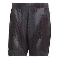 adidas Printed Short Tennis Training Sports Shorts Black GS4938