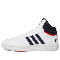 adidas Hoops 3.0 Mid 'White Vivid Red' GY5543