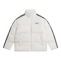 Li-Ning Graphic Short Down Jacket 'White' AYMS337-2