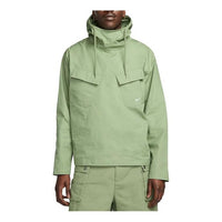 جاكيت Nike Life Woven Pullover Field Jacket 'Oil Green' DX0718-386