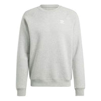 adidas Trefoil Essentials Crewneck 'Grey' IM4537