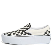 حذاء Vans Classic Slip-On Stackform 'Checkerboard - أسود وأبيض' VN0A7Q5RTYQ