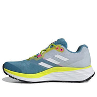 (WMNS) حذاء adidas Terrex Two Flow Trail 'Hazy Blue Acid Yellow' FW9315