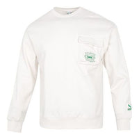 سترة PUMA Das CC Graphic Crew 'White' 539908-93
