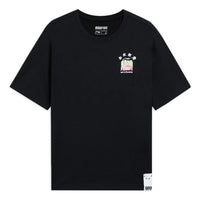 Li-Ning BadFive Small Graphic Loose Fit T-shirt 'Black' AHSS391-2