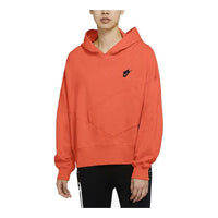 (WMNS) هودي Nike غير منتظم بغطاء رأس برتقالي DC5281-842