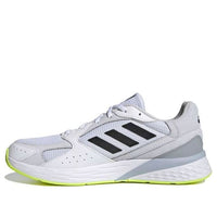 حذاء adidas Response Run باللونين الأبيض والأسود والأخضر FY9581