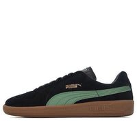 حذاء تدريب PUMA Army من جلد الغزال باللون الأسود 388156-03