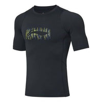 Li-Ning Printing Training Short Sleeve 'Black' AUDQ049-1
