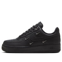 (WMNS) Nike Air Force 1 Low 'Black Silver Mini Swoosh' HQ1180-001