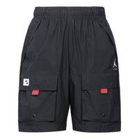 شورت Air Jordan Jmpmn Wvn قصير كاجوال رياضي قابل للتهوية منسوج أسود DA7240-010