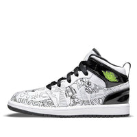 (ملاحظة) حذاء Air Jordan 1 Mid SE 'DIY' DC4098-100