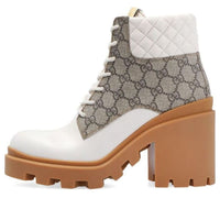 (WMNS) حذاء غوتشي GG للكاحل "بيج" 659691-UC810-9066