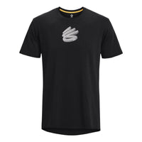 Under Armour Curry Heavyweight T-shirt 'Black' 1376801-001
