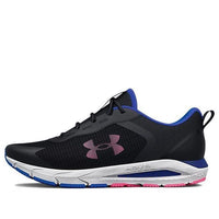 (WMNS) حذاء HOVR Sonic SE من Under Armour باللون الأسود والأزرق والوردي 3024919-002