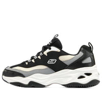(WMNS) Skechers D'lites 4.0 'رمادي أسود' 896144-BKW