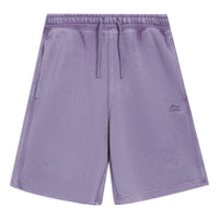 Li-Ning Embroidered Shorts 'Purple' AKSS315-7
