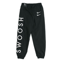 Nike Sportswear Embroidered Logo Sweatpants 'Black' CU3891-010