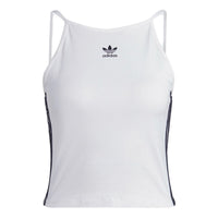 (WMNS) adidas Adicolor Classics Tank Top 'White Black' IB7303