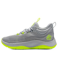 حذاء رياضي من Under Armour Curry HOVR Splash باللون الرمادي العصري 3024719-104