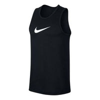 سترة رياضية بدون أكمام كبيرة من Nike Dri-Fit Series باللون الأسود BV9388-010
