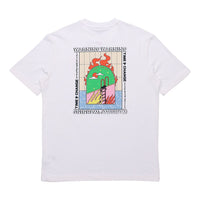 قميص PUMA Back Pattern Print Short Sleeve White 597337-02