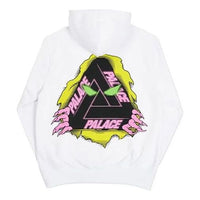 PALACE Halloween Triangle Logo Sweater Unisex White P19HD045