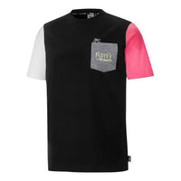 PUMA x Mr Doodle Crossover Casual Sports Neck Round Sleeve Short Sleeve Black 530652-01