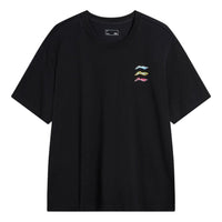 Li-Ning Triple Logo T-shirt 'Black' AHSU709-1