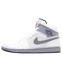 حذاء Air Jordan 1 Retro 89 "White Cement" رقم 599873-104