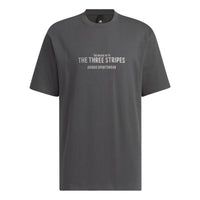 adidas Verbiage T-Shirts 'Black' IP3931
