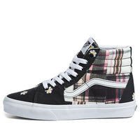 Vans SK8-HI 'أسود أبيض وردي' VN0A7Q5NUUW