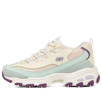 (WMNS) Skechers D'Lites 1.0 'أزرق أصفر وردي' 896062-NTMT