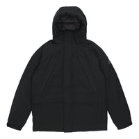 adidas Stay Warm Outdoor Sports Zipper hooded down Jacket Black GK0667